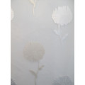 CHIC voilage fleurs brodées - 100% polyester - vendu au mètre