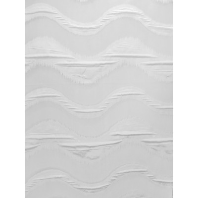 VAGUE white sheerc - 290 cm - 100% polyester - sold by the meter